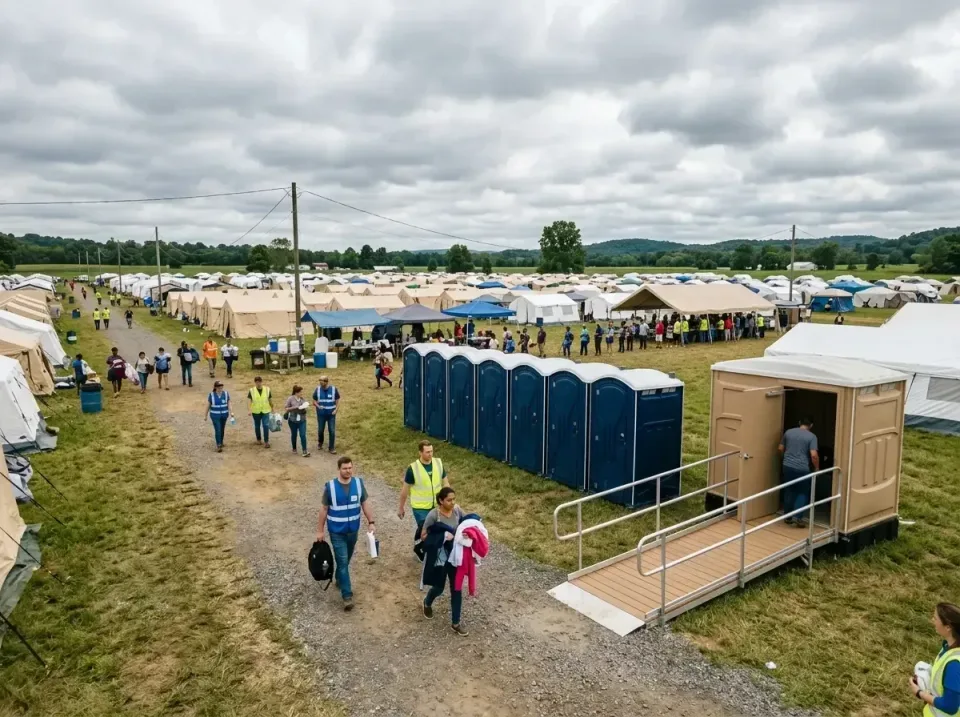 disaster-relief-camp-restrooms-010 — frequently asked questions, Dumpster & Portable Bathrooms Rental in Camp Hill, PA